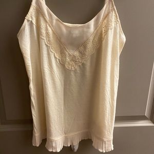 AMERICAN EAGLE Dressy Tank Top Creme